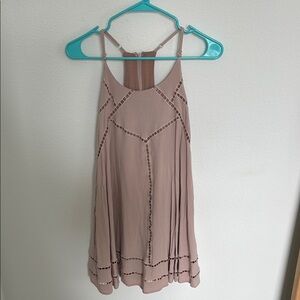 Elegant Mauve Women's Dress